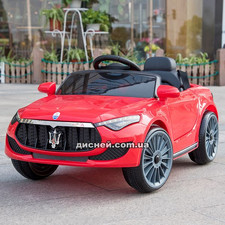 Детский электромобиль T-7628/1 EVA RED Maserati, красный